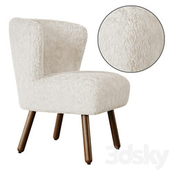 ZARA HOME TERRYCLOTH ARMCHAIR 3D Models 3DSKY 