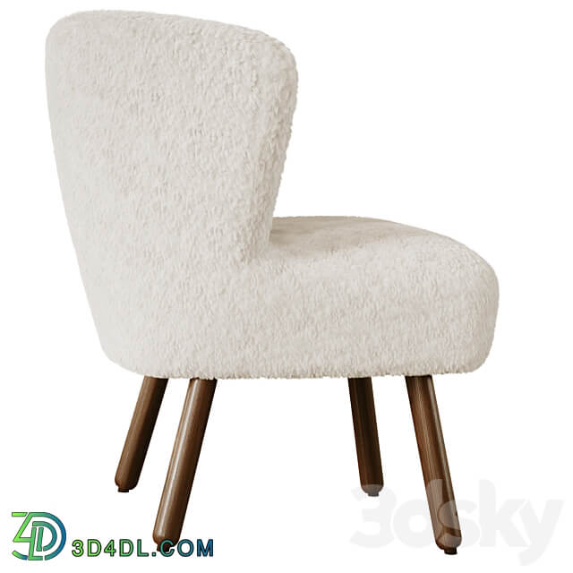 ZARA HOME TERRYCLOTH ARMCHAIR 3D Models 3DSKY