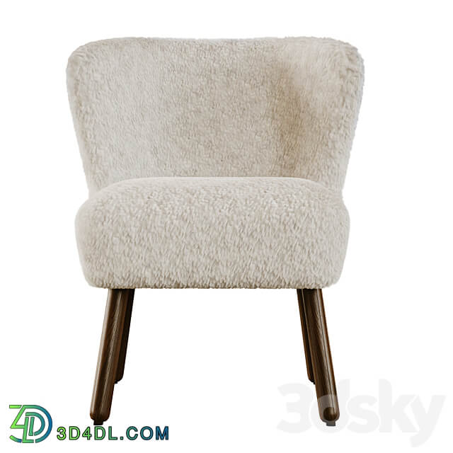 ZARA HOME TERRYCLOTH ARMCHAIR 3D Models 3DSKY