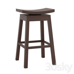 Saddle bar stool 3D Models 3DSKY 