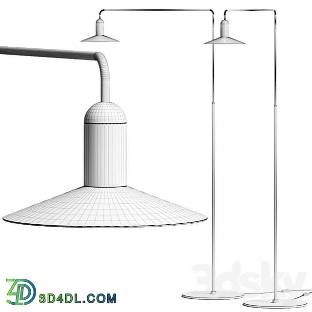 BoConcept Aerial Floor Lamp 3D Models 3DSKY