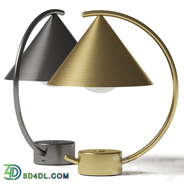 Ferm Living Meridian Table Lamp 3D Models 3DSKY