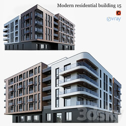 residential building 15 3D Models 3DSKY 