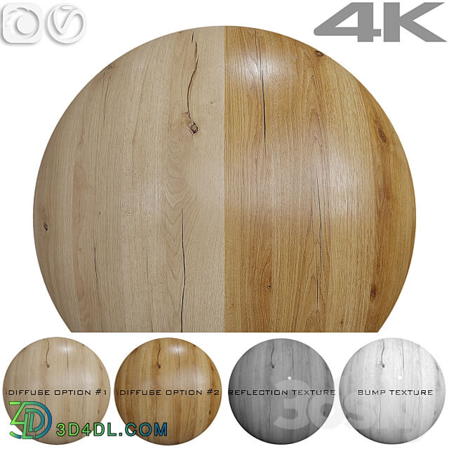 Seamless texture Oak 3D Models 3DSKY