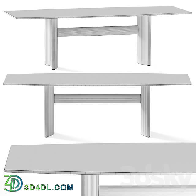 Porada Beam Dining 3D Models 3DSKY