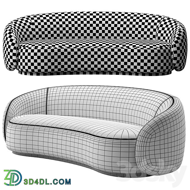 Sofa Amore Eichholtz 3D Models