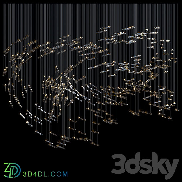 FLYLIGHT Studio Drift Pendant light 3D Models 3DSKY