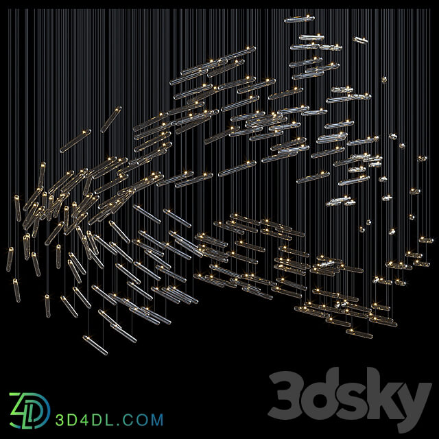 FLYLIGHT Studio Drift Pendant light 3D Models 3DSKY