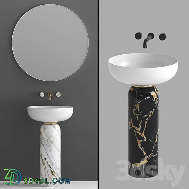 SINK JOLIE1 by ARTCERAM 3D Models 3DSKY