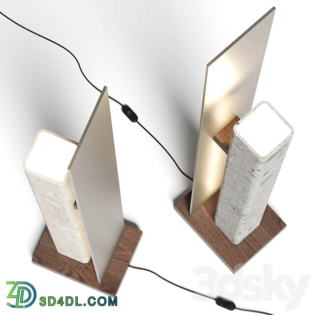 Davani Meridian Floor Lamp 3D Models 3DSKY