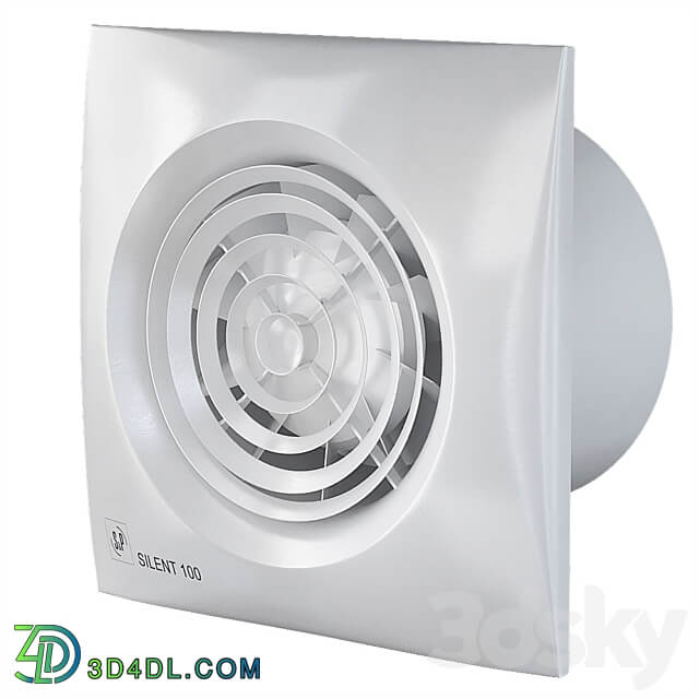 Exhaust fan Soler Palau 3D Models 3DSKY