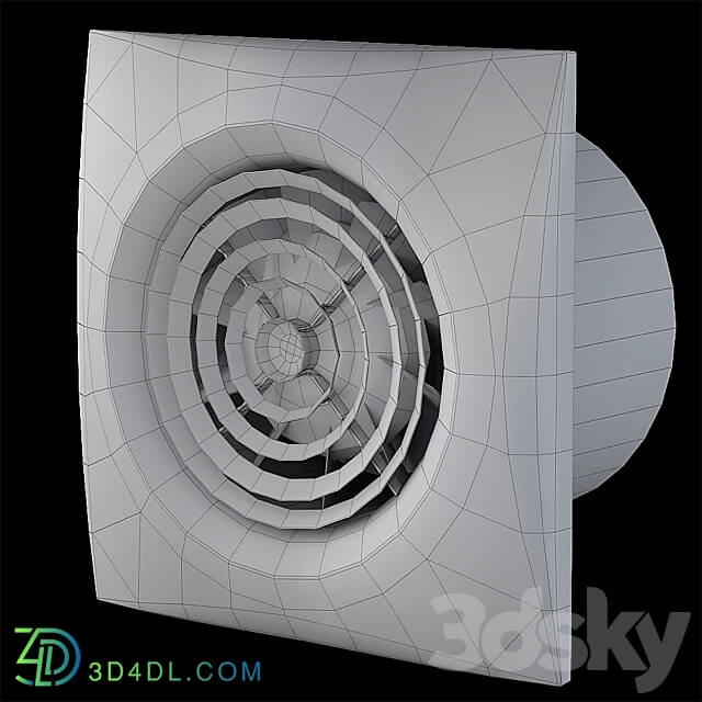 Exhaust fan Soler Palau 3D Models 3DSKY