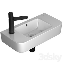 Villeroy Boch O.novo Compact 2 washbasin Antoniolupi Indigo mixer 3D Models 3DSKY 