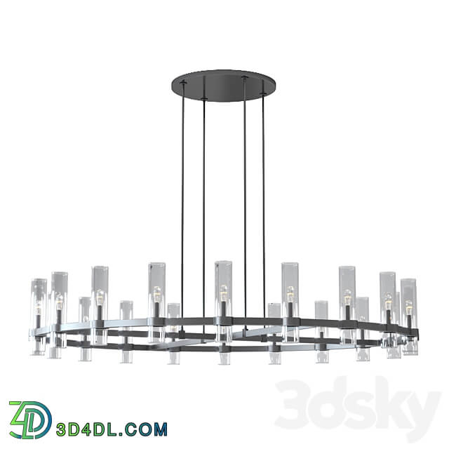 Ravelle round 60 Pendant light 3D Models 3DSKY