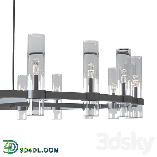 Ravelle round 60 Pendant light 3D Models 3DSKY