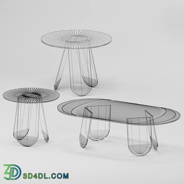 Shimmer tavoli 3D Models 3DSKY