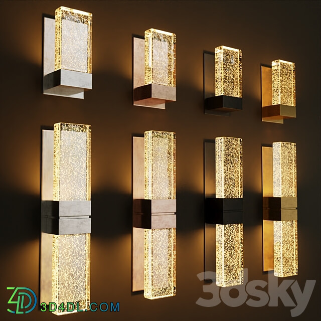 Contemporary wall lamp GRAND PAPILLON 3D Models 3DSKY