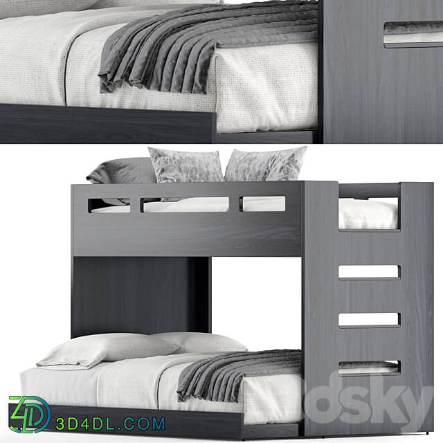 Bed by CRATE and Kids Exclusive 3D Models 3DSKY