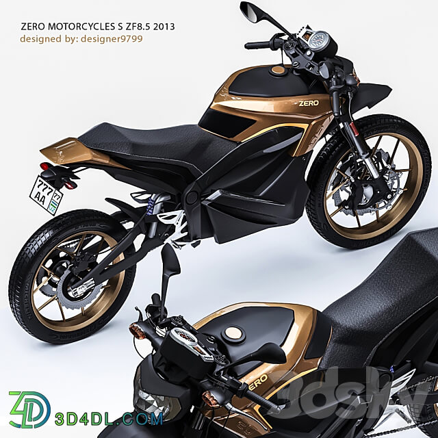 ZERO MOTORCYCLES S ZF8.5 3D Models 3DSKY