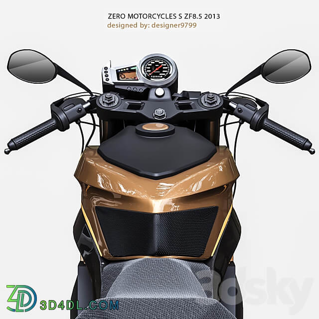 ZERO MOTORCYCLES S ZF8.5 3D Models 3DSKY
