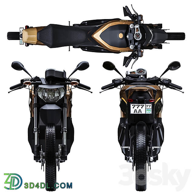 ZERO MOTORCYCLES S ZF8.5 3D Models 3DSKY