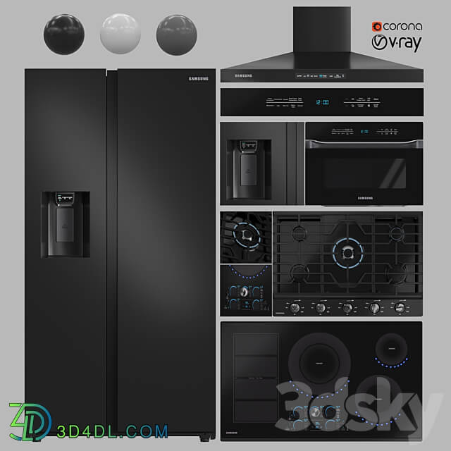 Appliance Collection SAMSUNG 3D Models 3DSKY