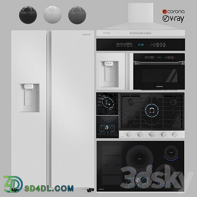 Appliance Collection SAMSUNG 3D Models 3DSKY