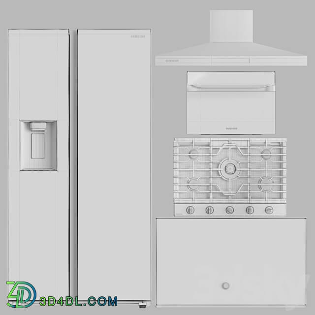 Appliance Collection SAMSUNG 3D Models 3DSKY