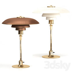 Table Lamp by Poul Henningsen 3D Models 3DSKY 