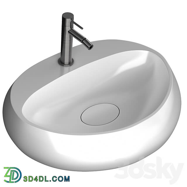 washbasin Rak Cloud mixer Rexa design 3D Models 3DSKY