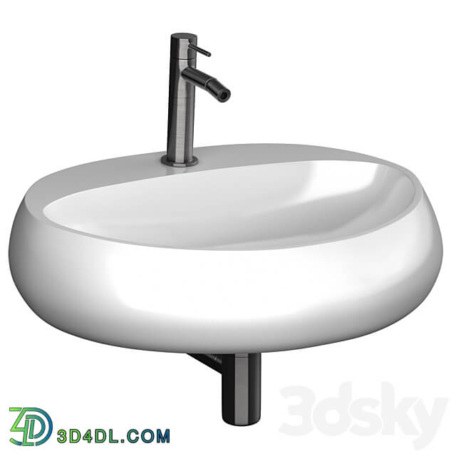 washbasin Rak Cloud mixer Rexa design 3D Models 3DSKY