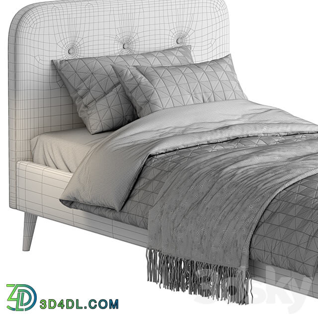 JYSK KONGSBERG bed 3D Models 3DSKY