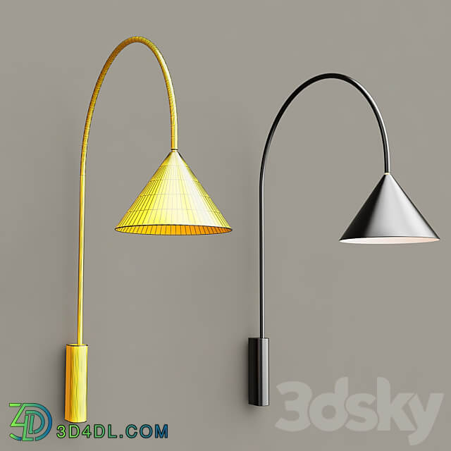 Ozz Wall Lamp By Miniforms 3D Models 3DSKY