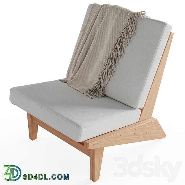 105 Lounge Chair by Ishinomaki Lab 3D Models 3DSKY