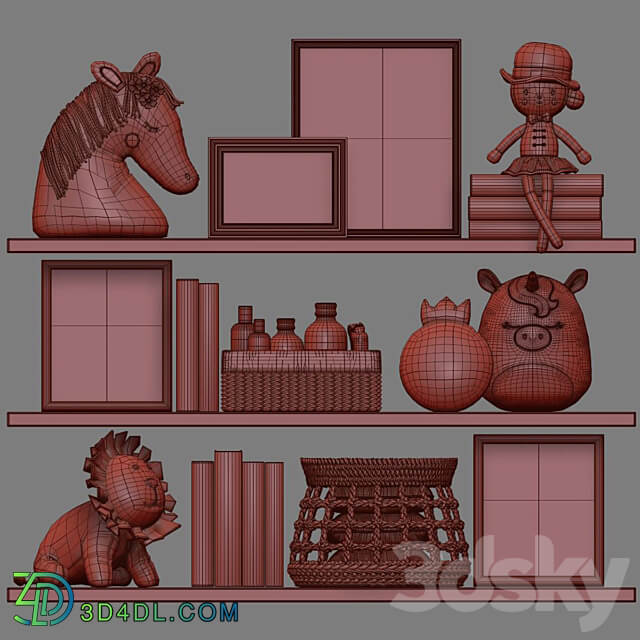 Kids Room Decor 27 Miscellaneous 3D Models 3DSKY