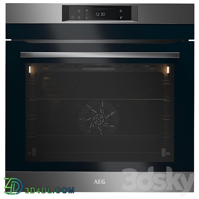 AEG kitchen appliances set 3D Models 3DSKY