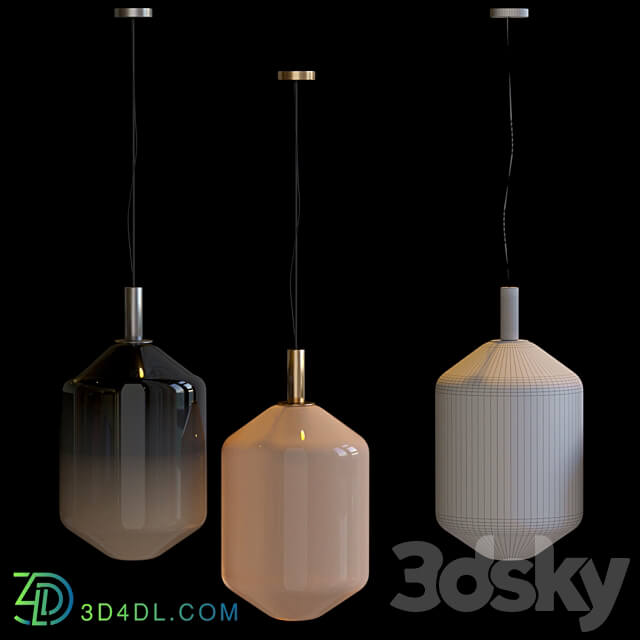 Gloom Mist ceiling lamps Pendant light 3D Models 3DSKY