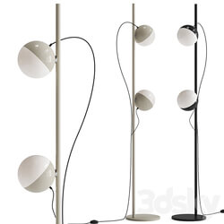 Half By Milán Iluminación Floor Lamp 3D Models 3DSKY 