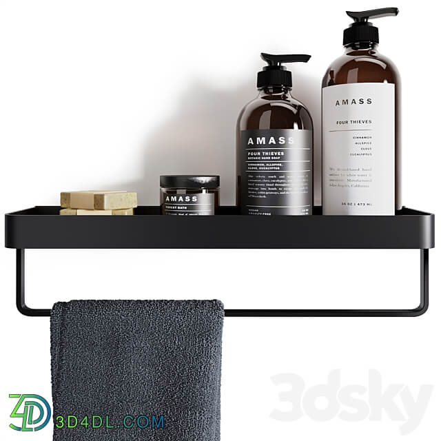 HyggeStyle bathroom shelf 3D Models 3DSKY