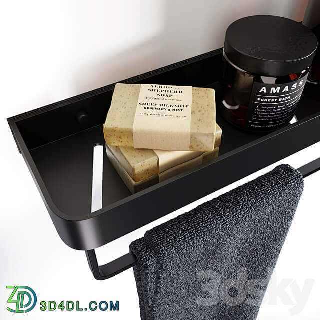 HyggeStyle bathroom shelf 3D Models 3DSKY