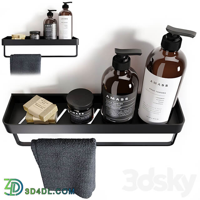 HyggeStyle bathroom shelf 3D Models 3DSKY