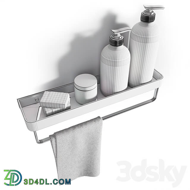 HyggeStyle bathroom shelf 3D Models 3DSKY