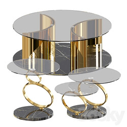 Abelia coffee table 3D Models 3DSKY 