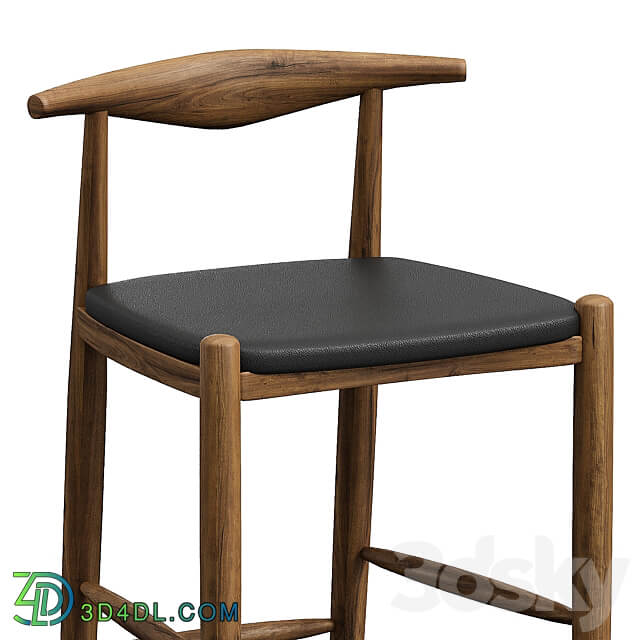 Bar stool elbow 3D Models 3DSKY