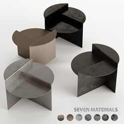 FRAME RIVET 2022 SIDE TABLE 3D Models 3DSKY 