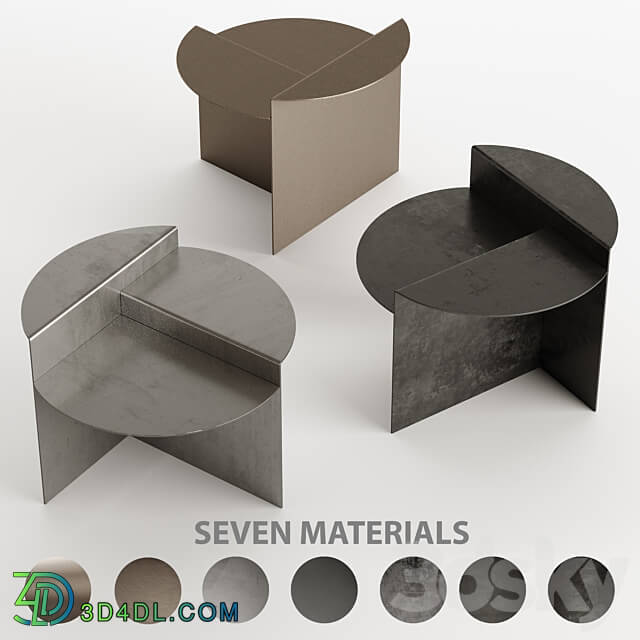 FRAME RIVET 2022 SIDE TABLE 3D Models 3DSKY