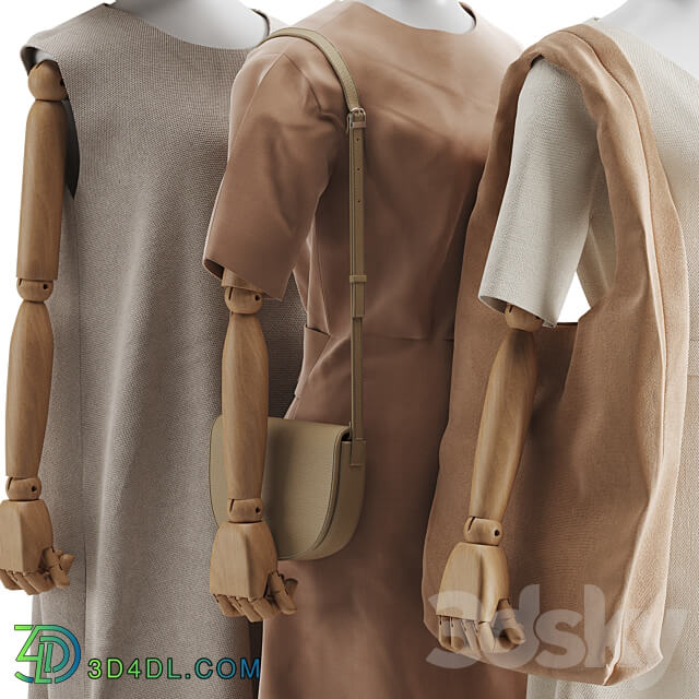 Clothes Set 03 Clothes 3D Models 3DSKY