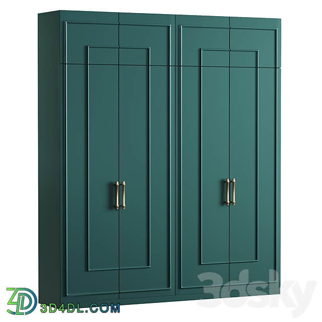 cupboard dzhordzhiya Wardrobe Display cabinets 3D Models 3DSKY