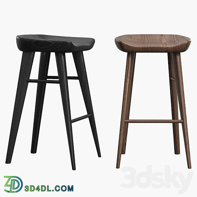 Kami bar stool 3D Models 3DSKY