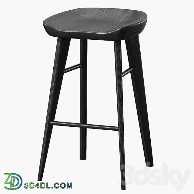 Kami bar stool 3D Models 3DSKY